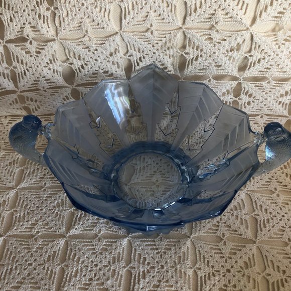 Very  Rare  Large Brockwitz  Art Deco  Centerpiece Bowl 1930's - Picture 5 of 12